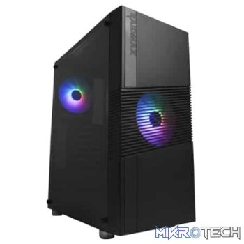 Raidmax H704 ARGB ATX Mid-Tower Black Gaming PC Case  Components